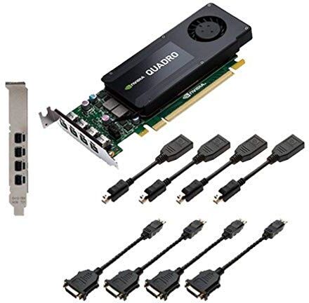 Packard Bell PNY NVIDIA QUADRO K1200 professionellt grafikkort 4 GB GDDR5 PCI-Express Low Profile 4K 4 x DP, DVI () Packard Bell PNY NVIDIA QUADRO K1200 professionellt grafikkort 4 GB GDDR5 PCI-Express Low Profile 4K 4 x DP, DVI ()