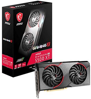RADEON RX 5500 XT GAMING X 8G Enthusiast grafikkort RADEON RX 5500 XT GAMING X 8G Enthusiast grafikkort