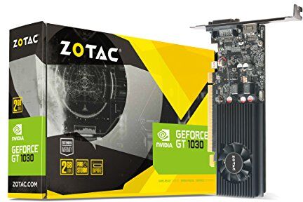 ZT-P10300A-10L Zotac NVIDIA GeForce GT 1030 2 GB GDDR5 grafikkort – svart ZT-P10300A-10L Zotac NVIDIA GeForce GT 1030 2 GB GDDR5 grafikkort – svart
