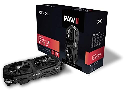 RX57XT8OFF6 XFX Rx 5700 XT Raw II 8GB GDDR6 1905 MHz 3xDP HDMI PCI Express 4.0 grafikkort Rx-57XT8OFF6