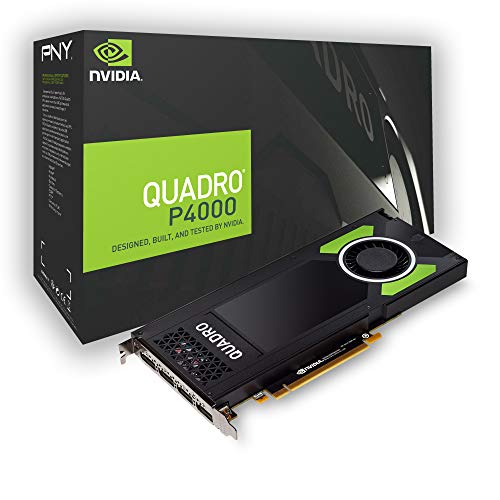 Packard Bell PNY NVIDIA Quadro P4000 4x DP 8 GB GDDR5 PCI Express professionellt grafikkort – svart