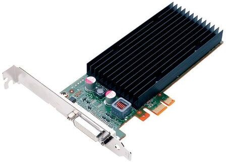 VCNVS300X1DVIBLK-1 PNY Quadro NVS 300 DVI PCI-E x1 lågprofil 512 MB GDDR3 64bit DSM59 Dual DVI-I SL Fuer Windows 7/Vista/XP/2000 Linux BLK