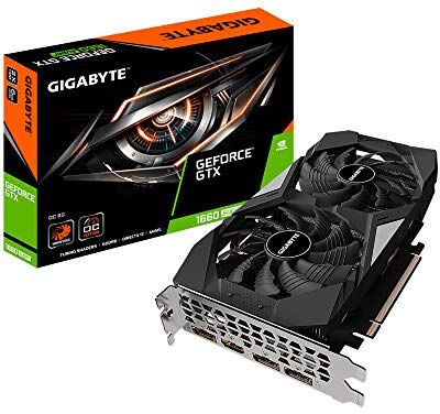 GV-N166SOC-6GD Gigabyte GeForce GTX 1660 SUPER OC 6G, Svart GV-N166SOC-6GD Gigabyte GeForce GTX 1660 SUPER OC 6G, Svart