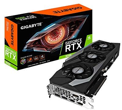GV-N3090GAMING OC-24GD Gigabyte  Grafikkort 24 GB, Svart GV-N3090GAMING OC-24GD Gigabyte  Grafikkort 24 GB, Svart