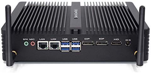 BAH5-I7-8550U-16-256-1T BASOARO Mini Desktop PC Fläktlös dator Intel Core i7 8550U, Windows 10 Pro Mini PC, 16G RAM 256G SSD 1TB HDD, HDMI/DP/EDP, Dual Lan, WiFi, Bluetooth 4.0, Metal Case BAH5-I7-8550U-16-256-1T BASOARO Mini Desktop PC Fläktlös dator Intel Core i7 8550U, Windows 10 Pro Mini PC, 16G RAM 256G SSD 1TB HDD, HDMI/DP/EDP, Dual Lan, WiFi, Bluetooth 4.0, Metal Case