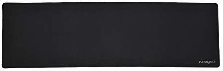NT-PAD-XXL-SOFT-Black-030 Couchmaster XXL spelmusmatta – lämplig CYCON av Nerdytec – tygyta med hög precision – halkfri bas – förstärkt kant – ultratöd – 80 cm x 23 cm NT-PAD-XXL-SOFT-Black-030 Couchmaster XXL spelmusmatta – lämplig CYCON av Nerdytec – tygyta med hög precision – halkfri bas – förstärkt kant – ultratöd – 80 cm x 23 cm
