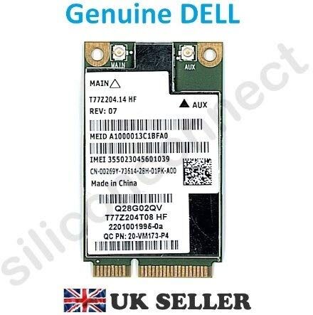 0269Y Äkta original DELL 5630 WWAN DW5630 mobilt bredband HSDPA minikort, P/N: 0269Y Äkta original DELL 5630 WWAN DW5630 mobilt bredband HSDPA minikort, P/N: