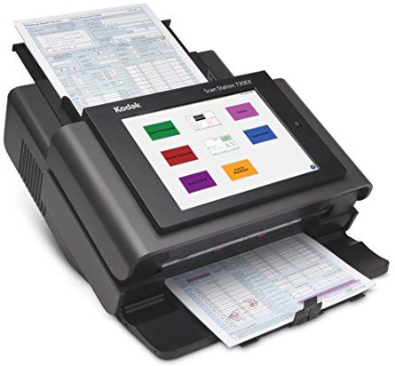 ZH0122 Kodak Scan Station 730EX – DIN A4 nätverksdokumentscanner, duplex, 70 ark per minut, LCD-pekskärm, 75 ark ADF, 10/100/1 000 Base T, ingen värddator krävs, PDF-kryptering ZH0122 Kodak Scan Station 730EX – DIN A4 nätverksdokumentscanner, duplex, 70 ark per minut, LCD-pekskärm, 75 ark ADF, 10/100/1 000 Base T, ingen värddator krävs, PDF-kryptering
