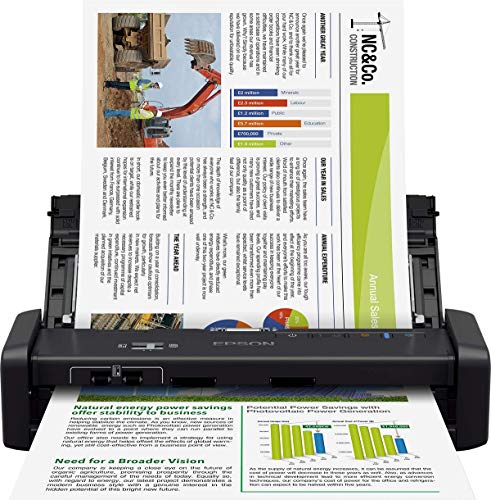 235M320 Epson WorkForce DS-360W ADF 1200 x 1200DPI A4 svart 235M320 Epson WorkForce DS-360W ADF 1200 x 1200DPI A4 svart