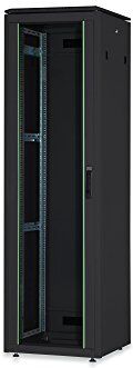 DN-19 42U-6/8-B-1 Netzwerkschrank 19" 42HE Digitus 2053x600x800 mm, Farbe svart RAL 9005