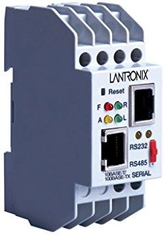 XSDRIN-03 Lantronix XPress DR-IAP – serieserver (10/100Base-T (X), AC, likström, 0–60 C, grå)