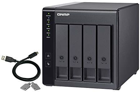 TR-004 QNAP  USB 3.0-RAID-expansionshölje med 4 fack