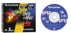 45267-5 FUJIFILM 5 x DVD+RW 4,7 GB 4x juvelfodral lagringsmedia 45267-5 FUJIFILM 5 x DVD+RW 4,7 GB 4x juvelfodral lagringsmedia