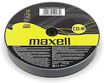 4902580504779 Maxell CD-R 52x tomma skivor 700MB extra skydd