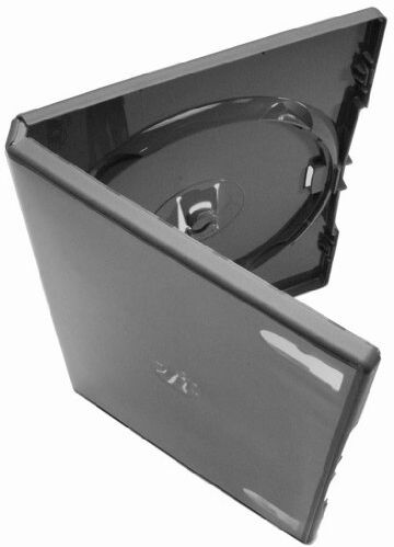 AMA2WFOFDVD14MMBLK-10 AGI AMARAY 10 X äkta Amaray dubbelt ansikte på ansiktet DVD svart fodral 14 mm ryggrad – paket med 10