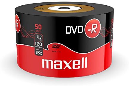 504892 Maxell  DVD-R 4,7 GB 16X 120 min video – matt silver (50 diskpaket – krympförpackad) 504892 Maxell  DVD-R 4,7 GB 16X 120 min video – matt silver (50 diskpaket – krympförpackad)