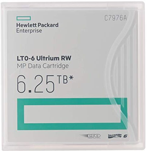 C7976A Hewlett-Packard Enterprise  LTO6 Ultrium 6,25 TB C7976A Hewlett-Packard Enterprise  LTO6 Ultrium 6,25 TB