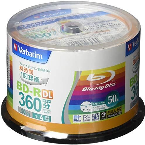 FBA_VBR260YP50V1 Verbatim Blu-ray-skiva 50 spindel 50 GB 4X BD-R DL 2011 FBA_VBR260YP50V1 Verbatim Blu-ray-skiva 50 spindel 50 GB 4X BD-R DL 2011