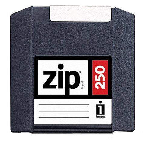 30033 Iomega Zip disk 250 MB Mac-format (4 pack)