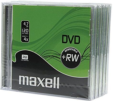 35037931 DVD+RW 5-pack smyckesfodral 4 x hastighet