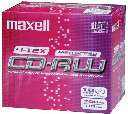 626000 CD-RW80 hög hastighet 10 pack juvelfodral 10 mm 626000 CD-RW80 hög hastighet 10 pack juvelfodral 10 mm
