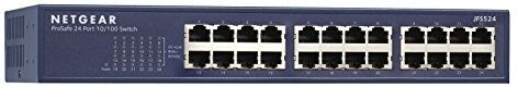 0713496 NETGEAR 24-port snabb Ethernet 10/100 oövervakad omkopplare (JFS524) – skrivbord/rackmontering och säkert livstidsgaranti 0713496 NETGEAR 24-port snabb Ethernet 10/100 oövervakad omkopplare (JFS524) – skrivbord/rackmontering och säkert livstidsgaranti