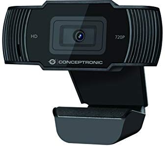 00163AMDIS03B Conceptronic USB webbkamera AMDIS03B 720p HD med mikrofon 30fps Plug & Play 00163AMDIS03B Conceptronic USB webbkamera AMDIS03B 720p HD med mikrofon 30fps Plug & Play