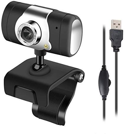 1412875/12043537 iFCOW 480P HD webbkamera med mikrofon USB 12 Megapixel webbkamera för dator laptop Skype konferenser Med ljus 1412875/12043537 iFCOW 480P HD webbkamera med mikrofon USB 12 Megapixel webbkamera för dator laptop Skype konferenser Med ljus