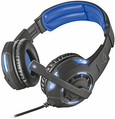 22052 Trust GXT 350 Radie USB 7.1 Spelhörlurar (7.1 Surroundljud, LED-Belysning, passar PC) Svart 22052 Trust GXT 350 Radie USB 7.1 Spelhörlurar (7.1 Surroundljud, LED-Belysning, passar PC) Svart