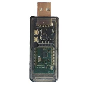 Doengdfo 1 styck ZigBee 3.0 Labs Mini EFR32MG21 Hub Gateway USB Dongle Chip Modul, universal ZHA NCP Home Assistant