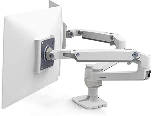 45-491-216 ERGOTRON  LX-monteringsarm för 2 skärmar höjer sida 68 cm 27 tum till 33 cm 18 kg. lastbar VESA 75 x 75 100 x 100 mm vit 45-491-216 ERGOTRON  LX-monteringsarm för 2 skärmar höjer sida 68 cm 27 tum till 33 cm 18 kg. lastbar VESA 75 x 75 100 x 100 mm vit