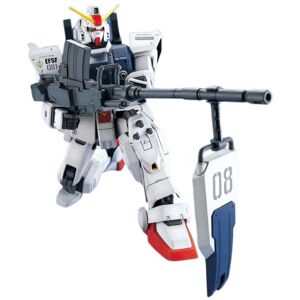 BANDAI SPIRITS (バンイ ス リッ) MG Mobile Suit Gundam 08 MS Platoon RX-79G Landtyp Gundam 1/100 skala färgkodad plastmodell