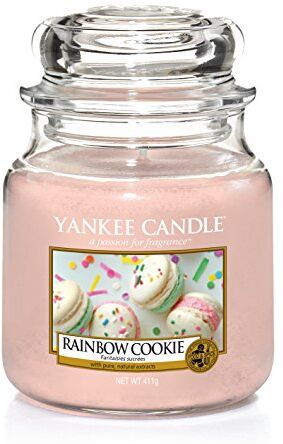 Yankee Candle stearinljus liten burk doftande ljus Medium Jar Candle Rainbow Cookie