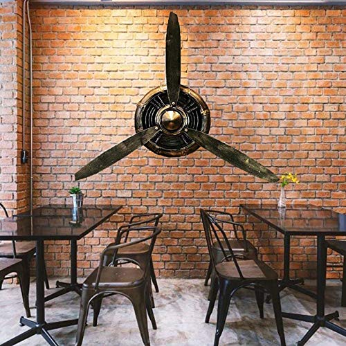FPigSHS Retro flygplan propeller väggdekoration, industriell smidesjärn uppgradering tjock, vintage väggskulpturer för barer/loft/kafé/restaurang/butiker, L 70 × H 65 cm FPigSHS Retro flygplan propeller väggdekoration, industriell smidesjärn uppgradering tjock, vintage väggskulpturer för barer/loft/kafé/restaurang/butiker, L 70 × H 65 cm