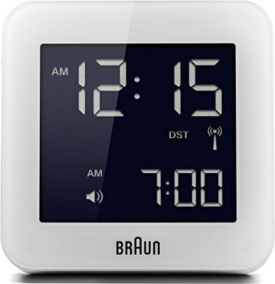 Braun digital väckarklocka Armband Vitt Braun digital väckarklocka Armband Vitt