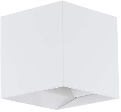 EGLO LED utomhusvägglampa calpino, 2 flamiga utomhuslampor, vägglampa av aluminium, färg: vit, IP54 EGLO LED utomhusvägglampa calpino, 2 flamiga utomhuslampor, vägglampa av aluminium, färg: vit, IP54