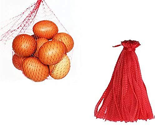 Stonges 200 st 30 cm nätprodukt väska återanvändbar nätpåse nylon leksaker frukt grönsaker dragsko förvaring poly väskor Stonges 200 st 30 cm nätprodukt väska återanvändbar nätpåse nylon leksaker frukt grönsaker dragsko förvaring poly väskor
