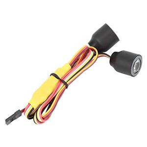 Weikeya LED bilstrålkastare, PVC isolerande lager 5-8V klättringsstrålkastare RGB ljuspärla Låg strömförbrukning för SCX10 D90 1/10 modellbilar