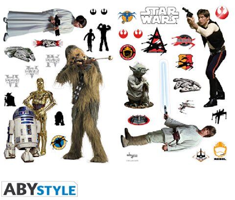 ABYstyle – STAR WARS – Klistermärken – 100 x 70 cm – rebeller