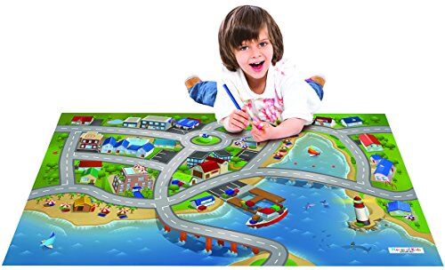 House Of Kids 11743-e2 80 x 120 cm "City Harbor" lekmatta House Of Kids 11743-e2 80 x 120 cm "City Harbor" lekmatta