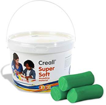 Creall Creal Super Soft knete grön Creall Creal Super Soft knete grön