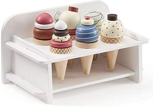Kids Concept Alla andra köksleksaker konceptglass med ställ, flerfärgad (1) Kids Concept Alla andra köksleksaker konceptglass med ställ, flerfärgad (1)