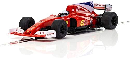 Scalextric C3958 Stallion F1 bil, röd Scalextric C3958 Stallion F1 bil, röd