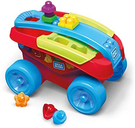 Mega Bloks FVJ47 byggsten bil, flerfärgad (25 stycken) Mega Bloks FVJ47 byggsten bil, flerfärgad (25 stycken)