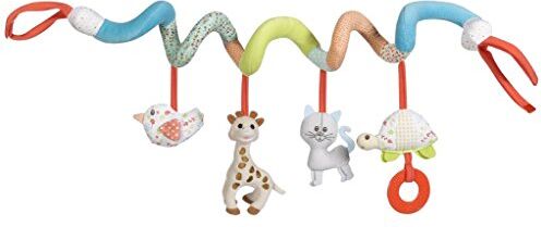 Sophie la girafe Aktivitetsspiral babyleksak för barnvagnar, spjälsängar och bilstolar Sophie la girafe Aktivitetsspiral babyleksak för barnvagnar, spjälsängar och bilstolar