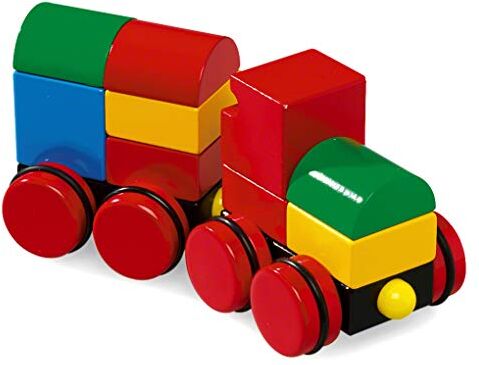 Brio World 30124 Magnettåg klassiska färger   Magnetic Stacking Train Leksakståg för de minsta. 11 delar Från 12 månader. För det lilla barnet. Brio World 30124 Magnettåg klassiska färger   Magnetic Stacking Train Leksakståg för de minsta. 11 delar Från 12 månader. För det lilla barnet.