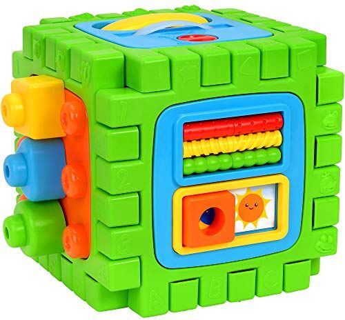 Vitamina G 05223 – Musiknopp multiaktiviteter med batteri, ljus, toner, spel Vitamina G 05223 – Musiknopp multiaktiviteter med batteri, ljus, toner, spel