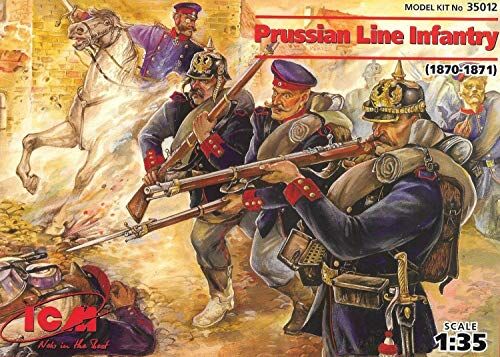 ICM 35012 preussisk linje infanteri, 1870 1871 ICM 35012 preussisk linje infanteri, 1870 1871