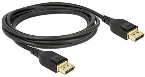 85663 Delock Kabel DisplayPortort 1.4 8K 60Hz 5m, DP 8K certifierad (Ultra HD 2), 4K @ 240hz, DP kabel för spelskärm, spelgrafikkort, 85663 Delock Kabel DisplayPortort 1.4 8K 60Hz 5m, DP 8K certifierad (Ultra HD 2), 4K @ 240hz, DP kabel för spelskärm, spelgrafikkort,