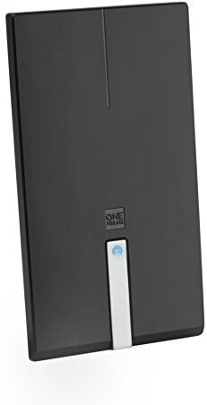 SV 9425 One For All DVB-T/DVB-T2 Indoor/santenn – 4K 1080P HD/HDTV TV-antenn med förstärkare – 0–25 km räckvidd – 1,5 meter koaxialkabel – UHF/VHF – svart – SV9425 SV 9425 One For All DVB-T/DVB-T2 Indoor/santenn – 4K 1080P HD/HDTV TV-antenn med förstärkare – 0–25 km räckvidd – 1,5 meter koaxialkabel – UHF/VHF – svart – SV9425